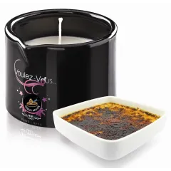 Vela de massagem gourmet Crème Brulée - 180 Gr