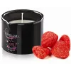 Bougie De Massage Gourmande Fraise Tagada - 180 Gr