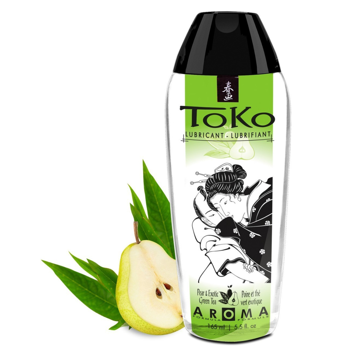 Lubricante Toko Aroma - Pera y té verde exótico