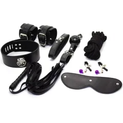Bondage Kit Black Velvety Touch