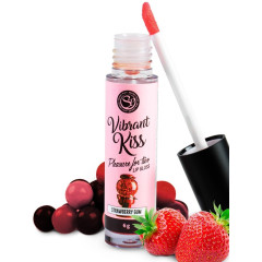 Gloss Vibrant Kiss" Flavor Chewing Gum Strawberry - 6 Gr"