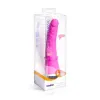 Clássica carne de silicone 21Cm curva rosa