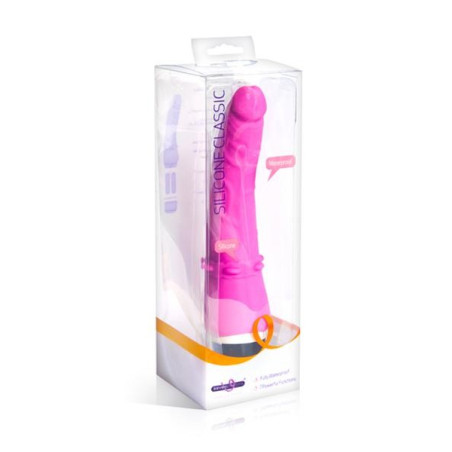 Classic Silicone Flesh 21Cm Courbe Rose Seven Creations - 2