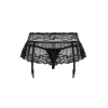 830-Gar-1 Gar-1 Garter Belt - Preto