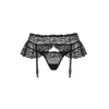 830-Gar-1 Gar-1 Garter Belt - Preto