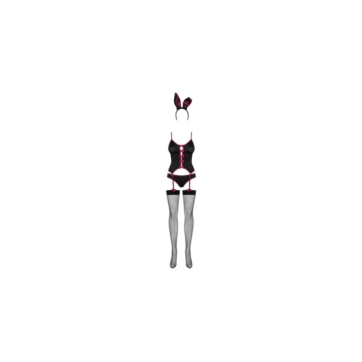 Bunny Modular Suit 4 Pcs - Black