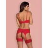 Jolierose Ensemble 3 Pcs - Rouge