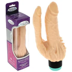 Vibrador de doble penetración realista