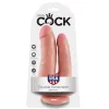 Double Dildo Suction Cup Realistic King Cock