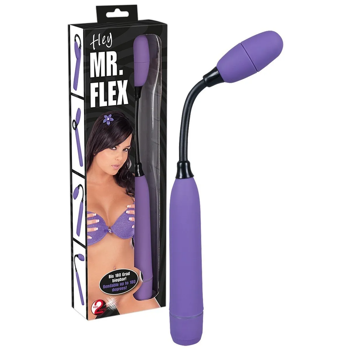 Flexible Vibrating Stimulator Mr Flex - 27 cm