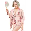 Kimono de geisha rosa