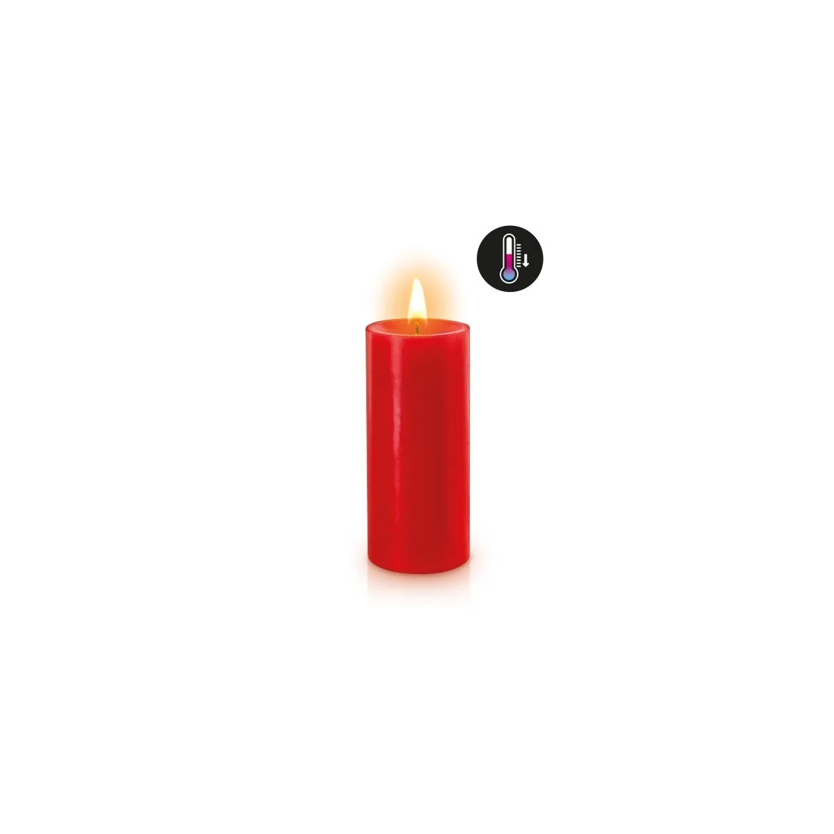 Candle Low Temperature Red