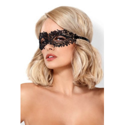 Sexy Embroidered Mask Black A710 Obsessive Obsessive - 1