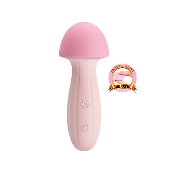 Mini Vibromasseur Wand Mushroom Pretty Love
