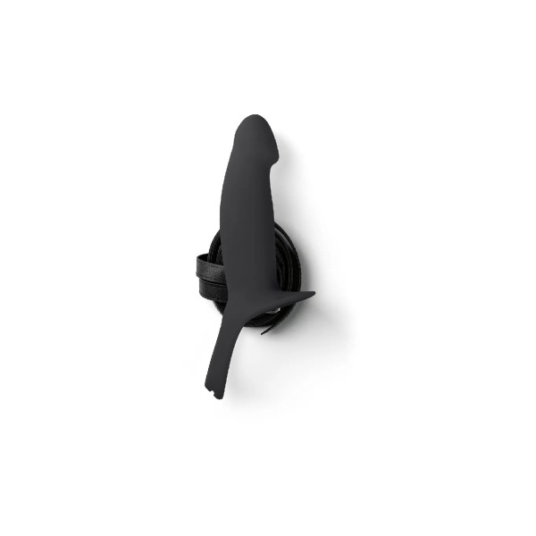 Gode Ceinture Virgite Hollow Strap Noir S (Taille : S)