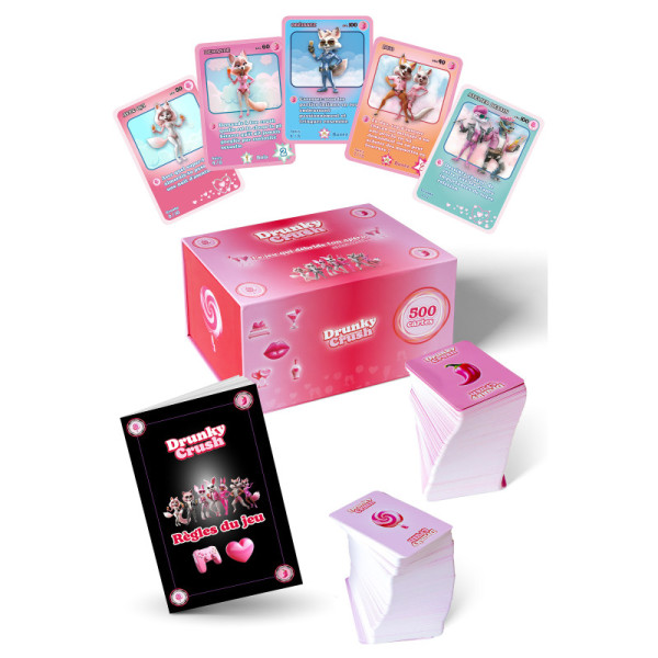 Jeu De Cartes Pour Couple Drunky Crush
