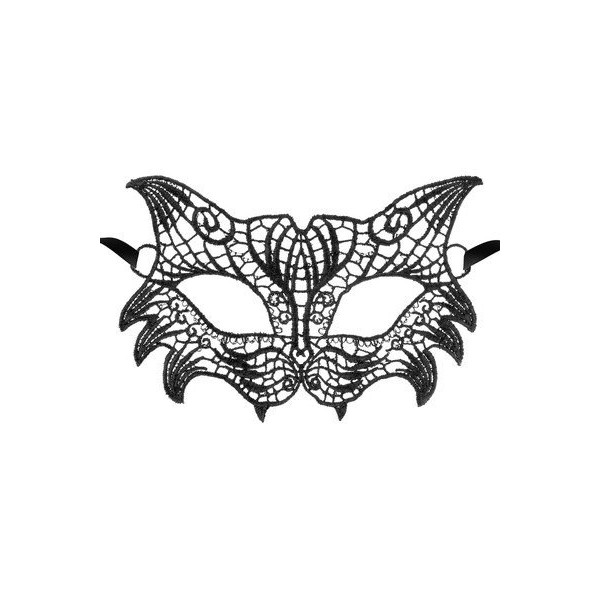 Retro Wolf Embroidered Night Eclipse